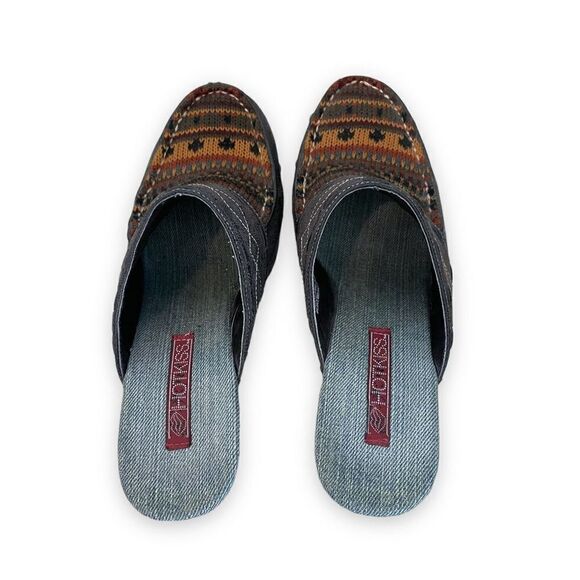 Y2K Hotkiss Platform Mule Clogs - Picture 7 of 8